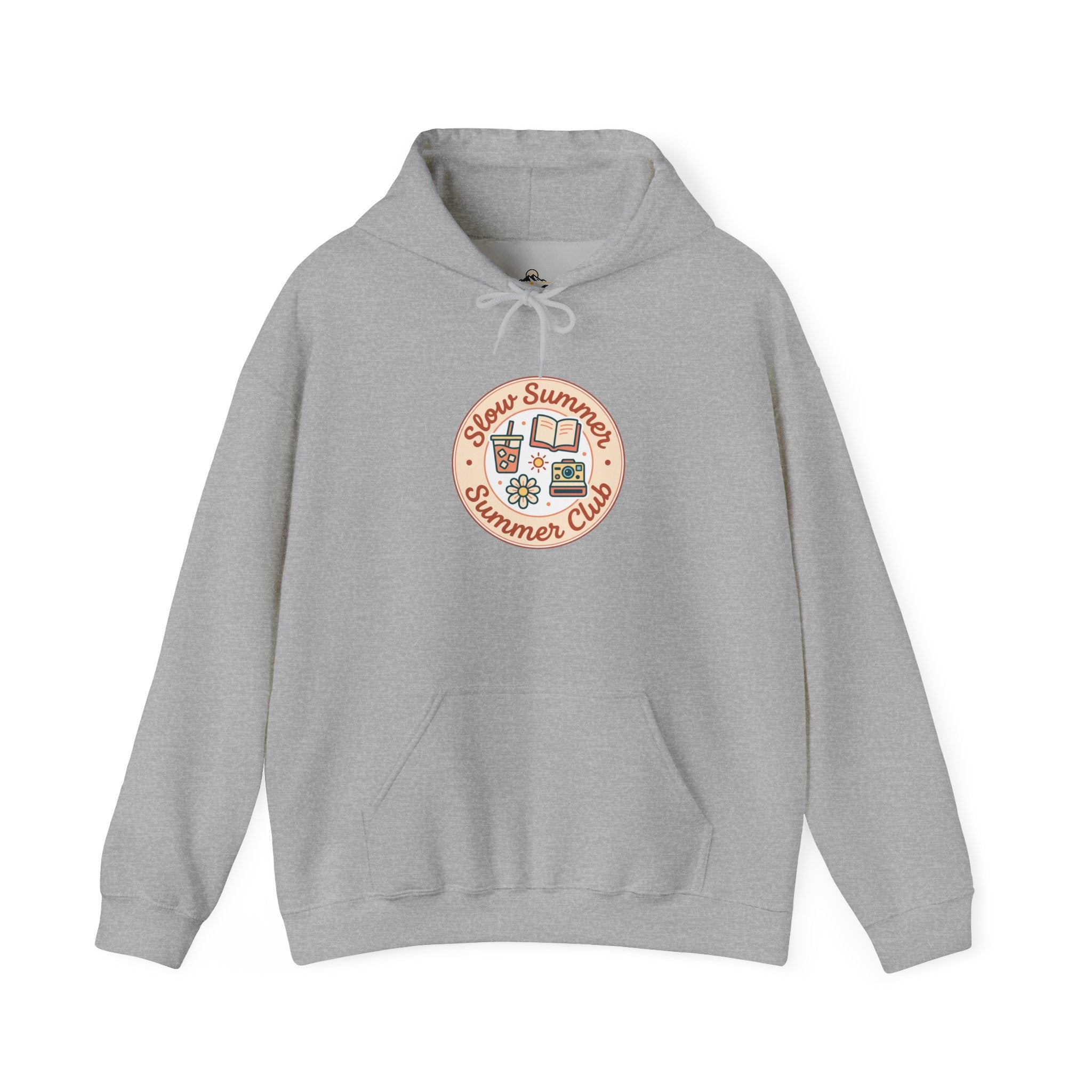Slow Summer Club Hoodie | summer aesthetic, pastel coastal vibes