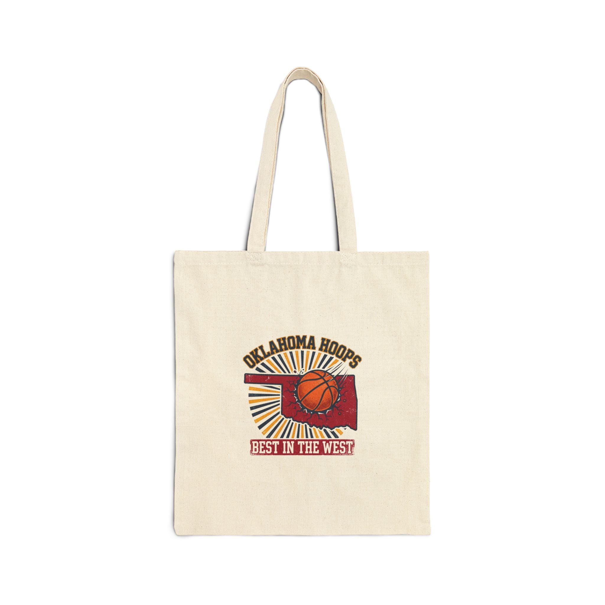 Oklahoma Hoops Tote | OKC pride, Best in the West vintage varsity