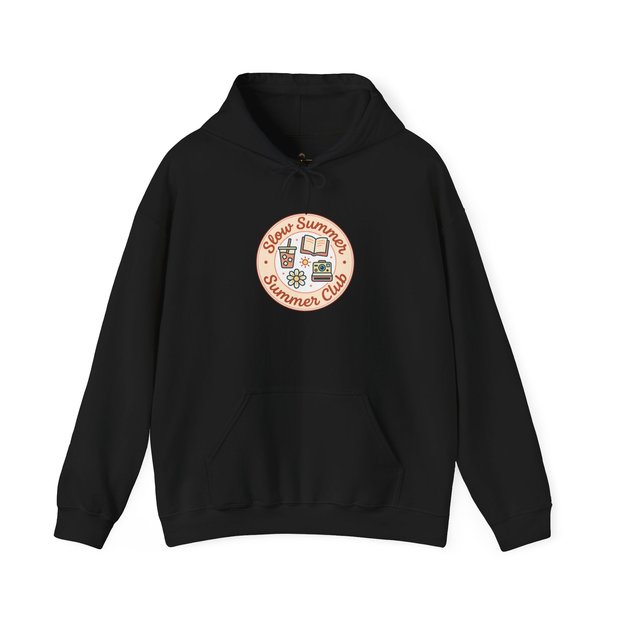 Slow Summer Club Hoodie | summer aesthetic, pastel coastal vibes