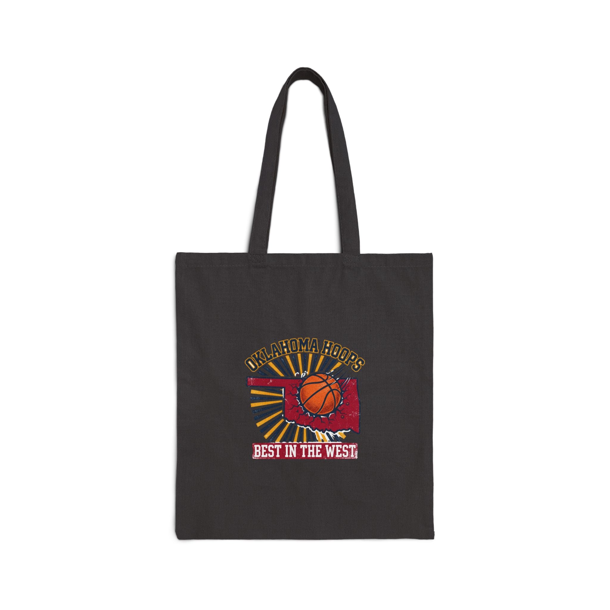 Oklahoma Hoops Tote | OKC pride, Best in the West vintage varsity