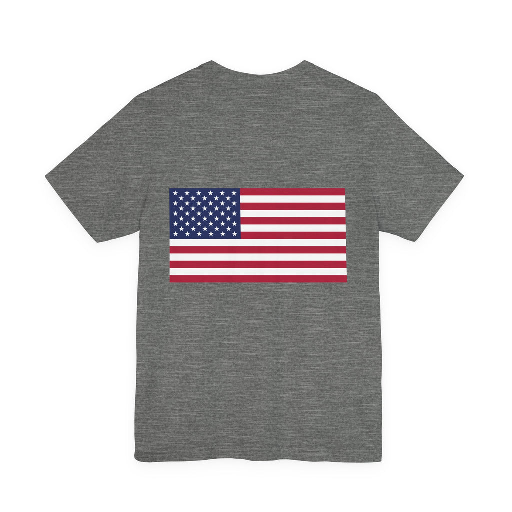 American Veteran T-Shirt - Honor Duty Freedom Patriotic Tee
