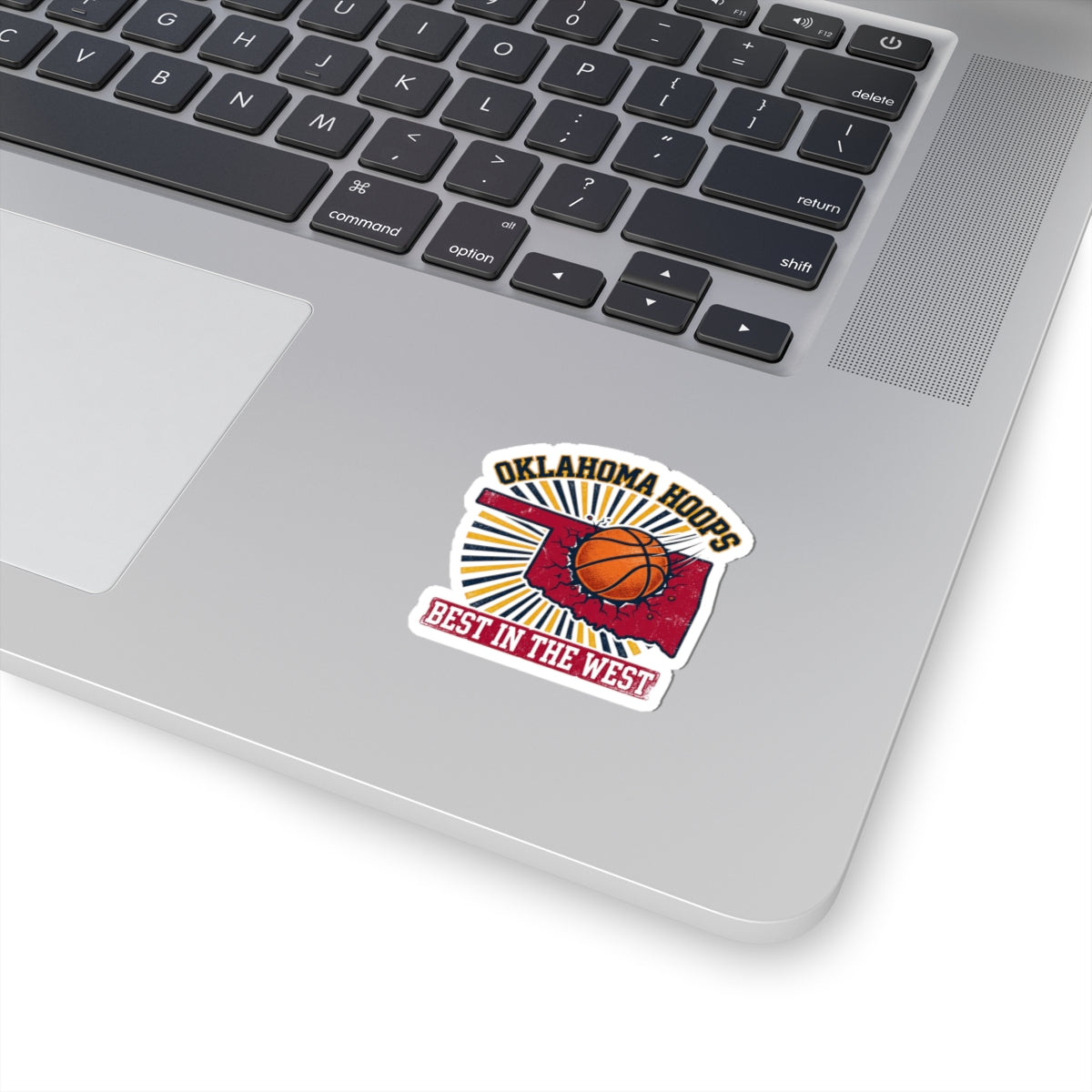 Oklahoma Hoops Kiss-Cut Stickers | Best in the West, Vintage Collegiate