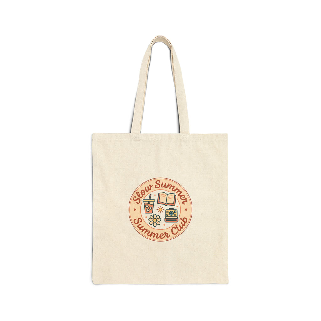Slow Summer Club Tote | summer aesthetic, pastel coastal vibes