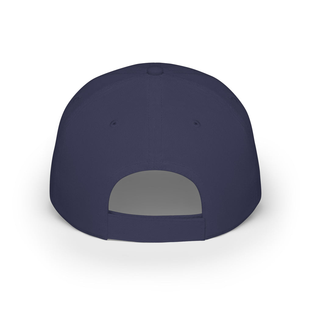 Baseball Emblem Low Profile Cap - Patriotic Baseball Hat
