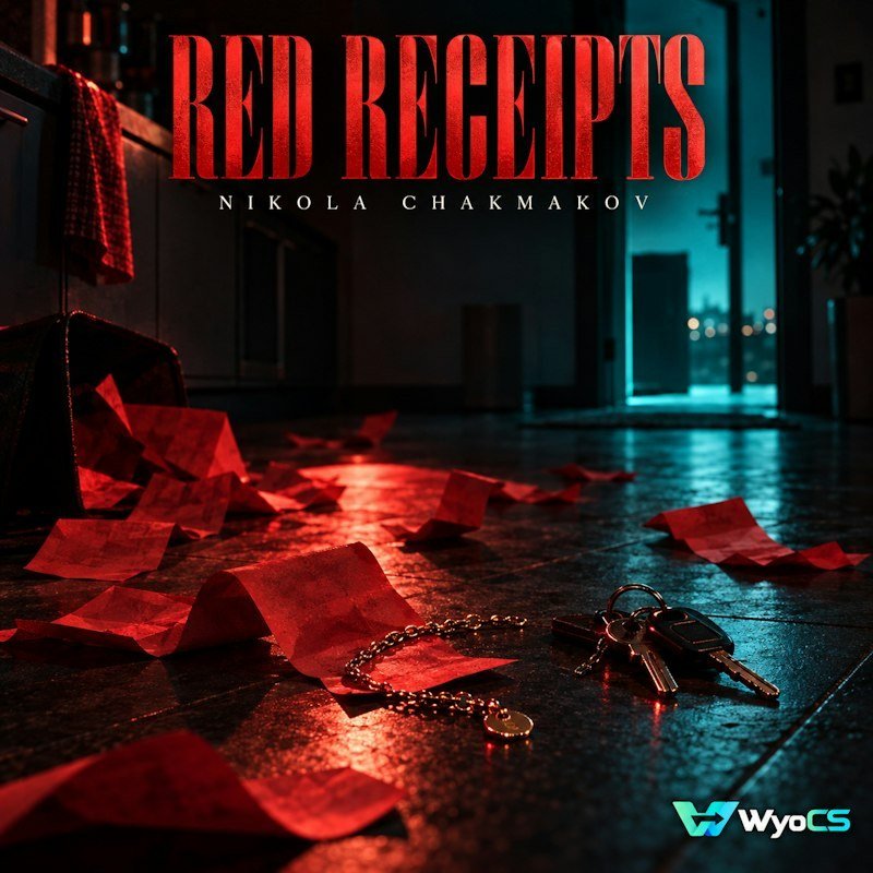Red Receipts by NIKOLA CHAKMAKOV - artwork